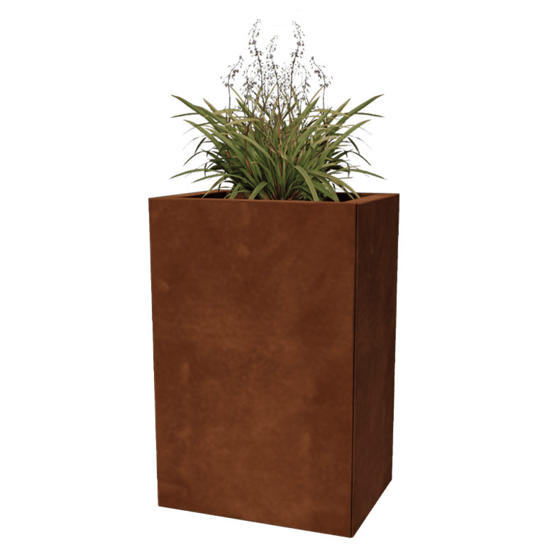 Cortenstål plantekasse - Rektangel - 30 x 40 cm
