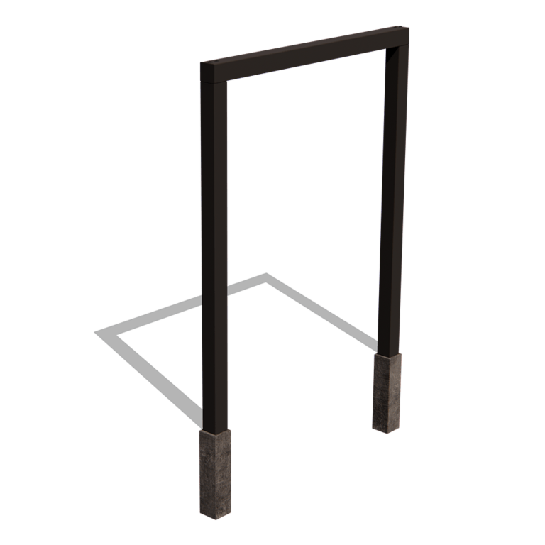 Stål pergola - Lige 200 x 230 cm