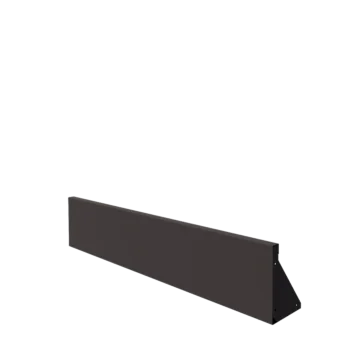 Stål støttemur - Lige ud - 150 x 30 cm - Andre RAL-farve