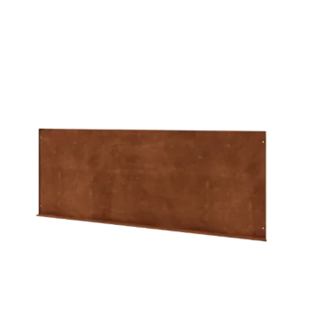 Cortenstål pyntehegn V - Panel - 149 x 3 x 60 cm