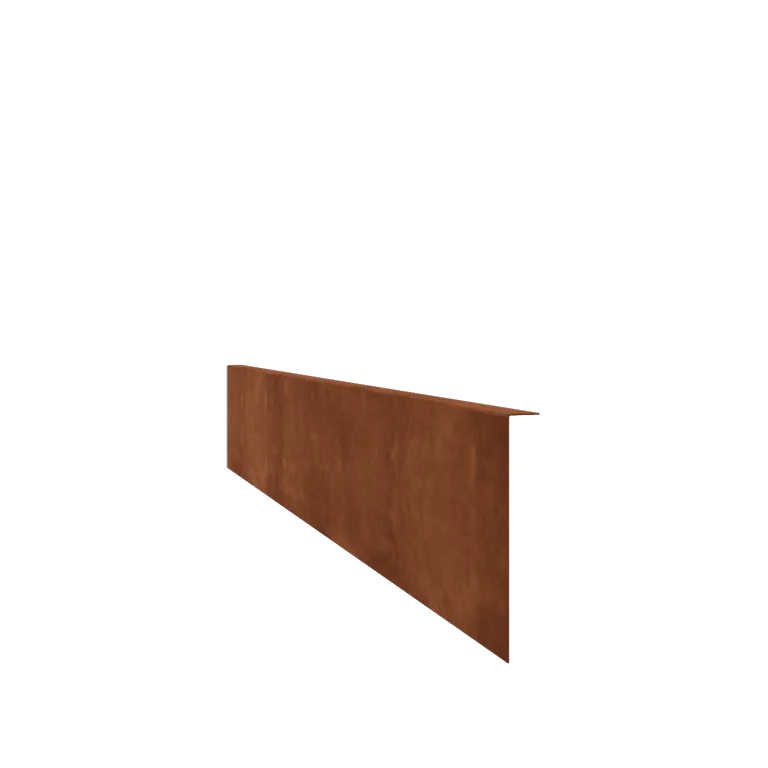 Cortenstål bedkant - Sæt - Højde 22 cm - 240 cm