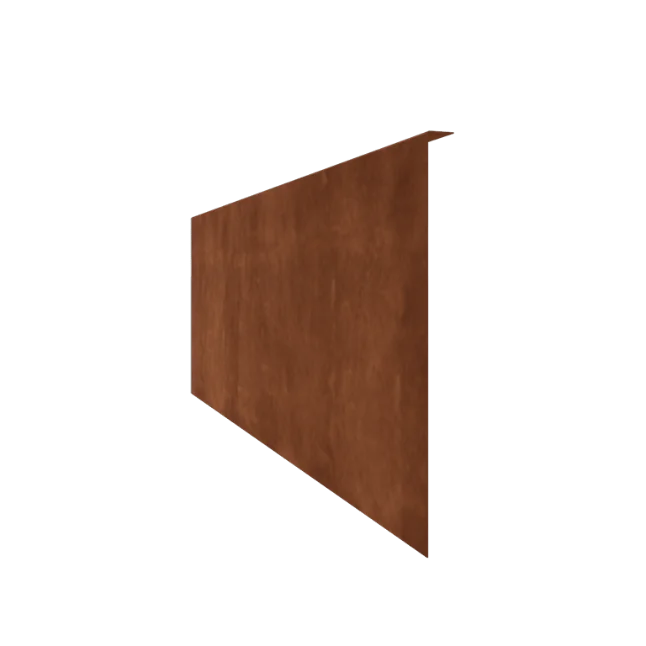 Cortenstål bedkant - Sæt - Højde 45 cm - 150 cm
