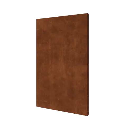 Cortenstål dekorativt panel - Basis - 120 x 6 x 190 cm