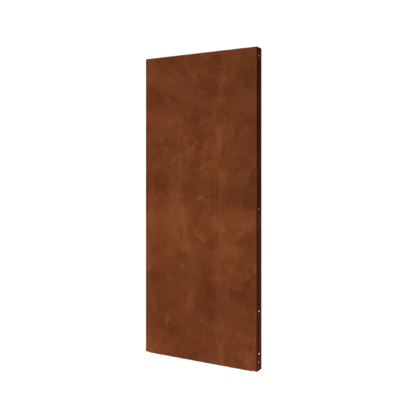 Cortenstål dekorativt panel - Basis - 80 x 6 x 190 cm