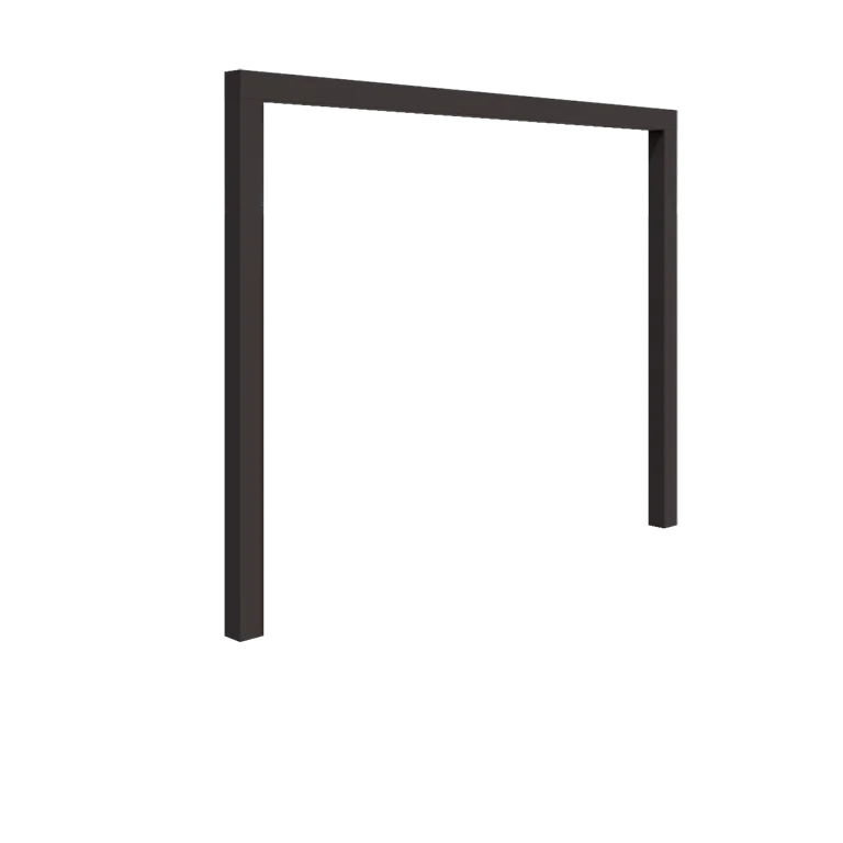 Stål pergola - Lige ud - 300 x 230 cm - Andre RAL-farve - Uden betonfod