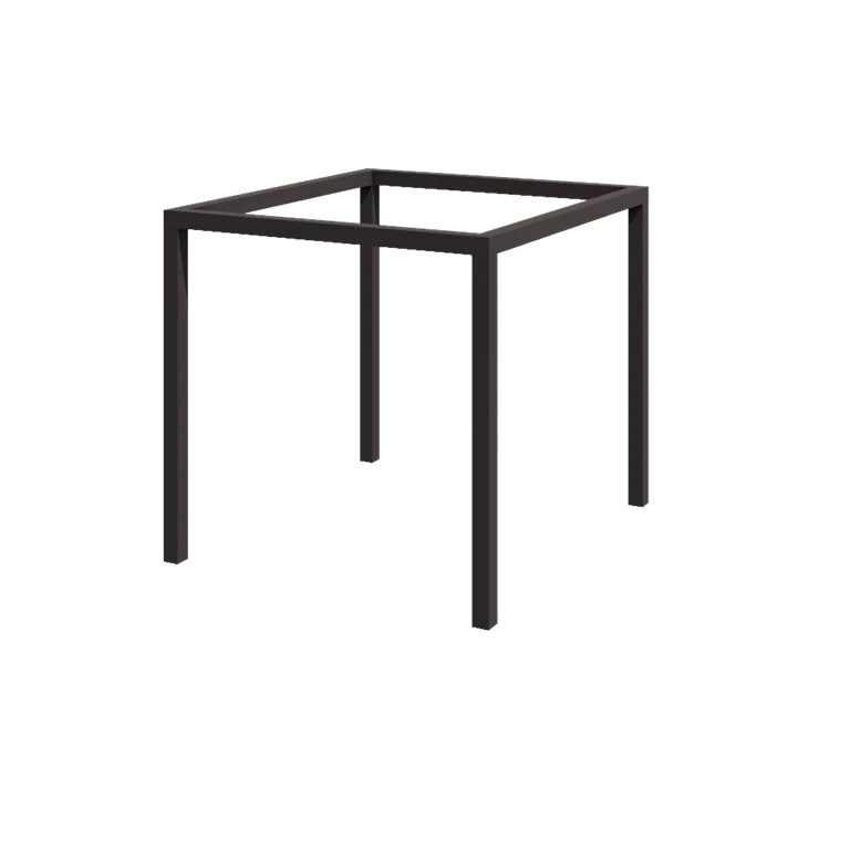Stål pergola - Firkant - 274 x 250 x 230 cm - RAL7016 mat (antracitgrå) - Uden betonfod