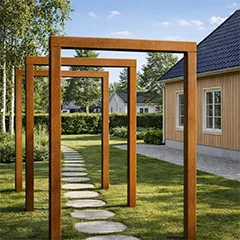 Pergolaer til skygge, stemning og et moderne uderum